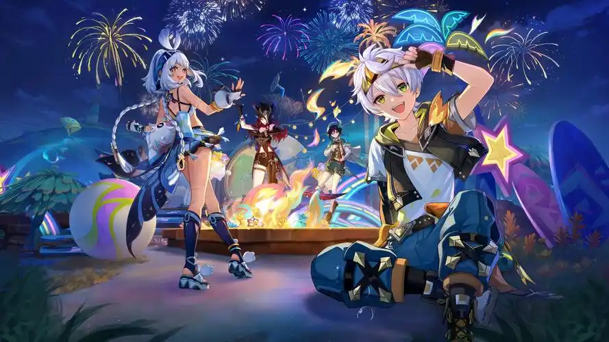 海边风景动漫少女壁纸